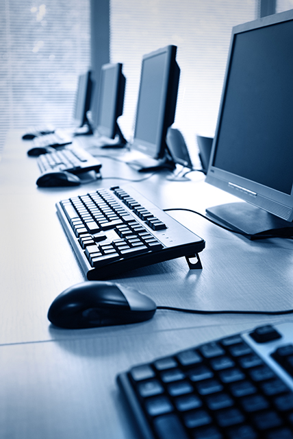 computer lab.